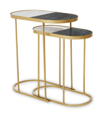 SUAR NEST OF TWO SIDE TABLES
