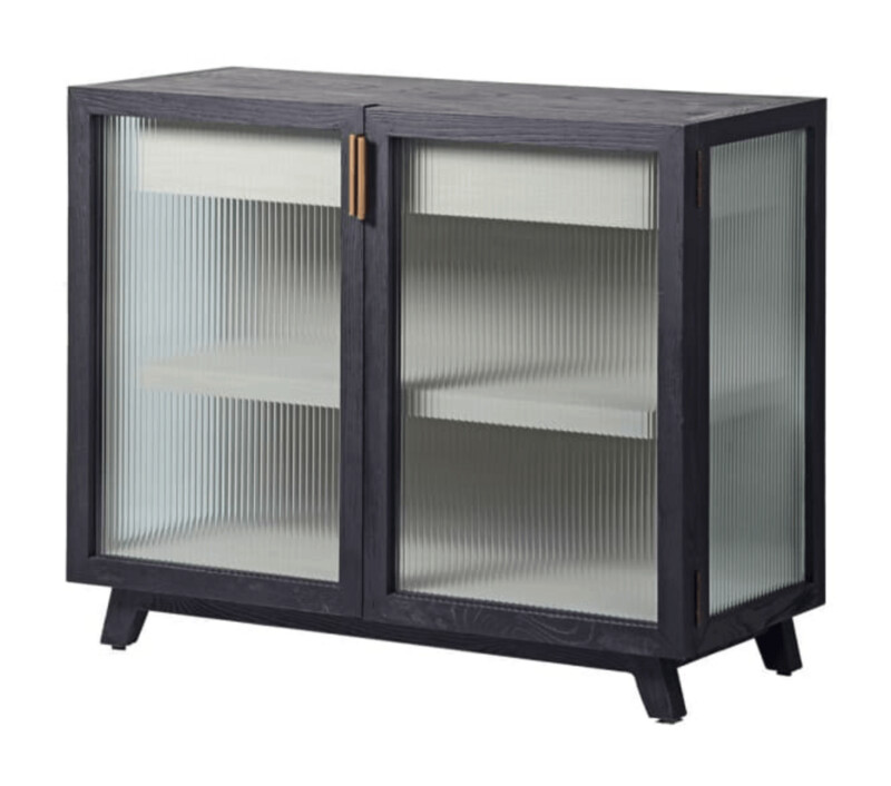 Fluted Gls 2 Door Display