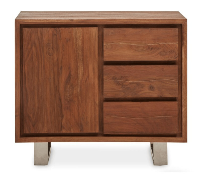 SIMLA ACACIA ONE DOOR SIDEBOARD