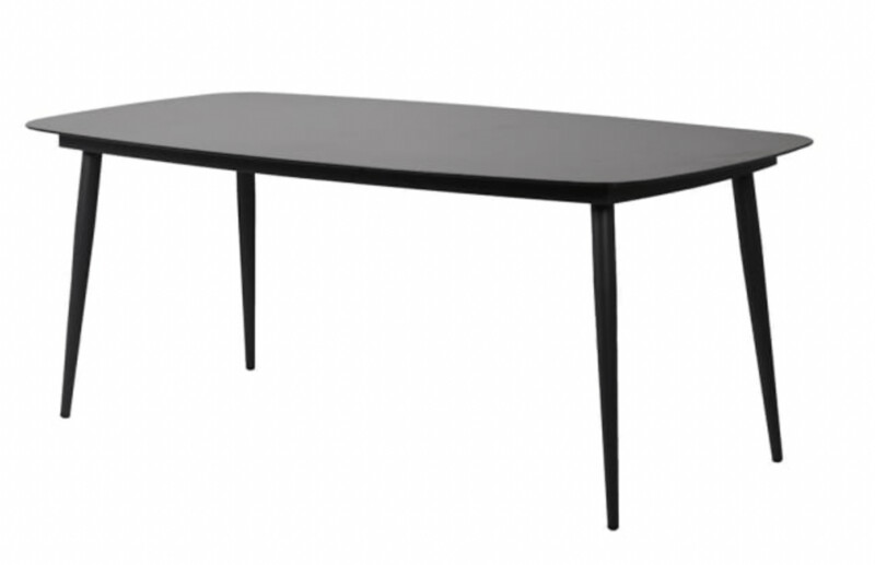 Charcoal Aluminium Dining Table