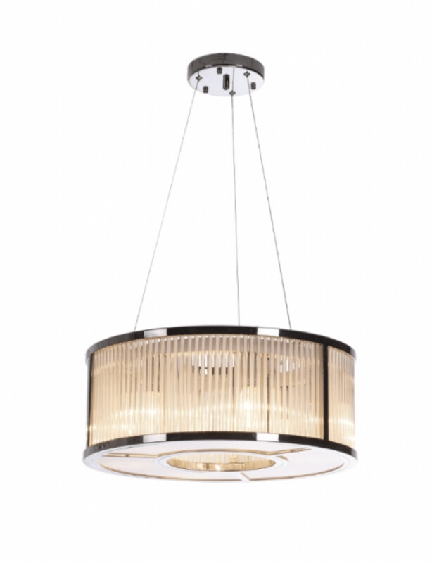 Aston pendant nickel finish