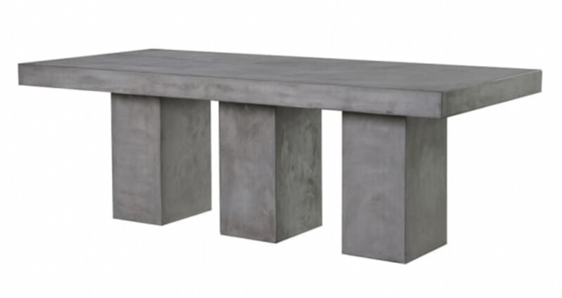Concrete Contemporary Dining Table
