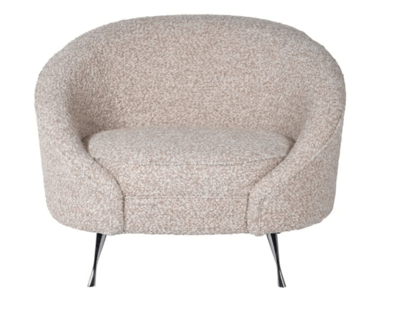 Santarosa Boucle Curve Chair