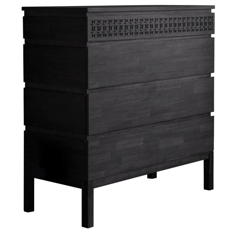 Boho 4 Drawer Chest