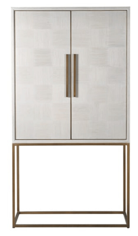 Biarritz Squares 2 Door Bar Cabinet