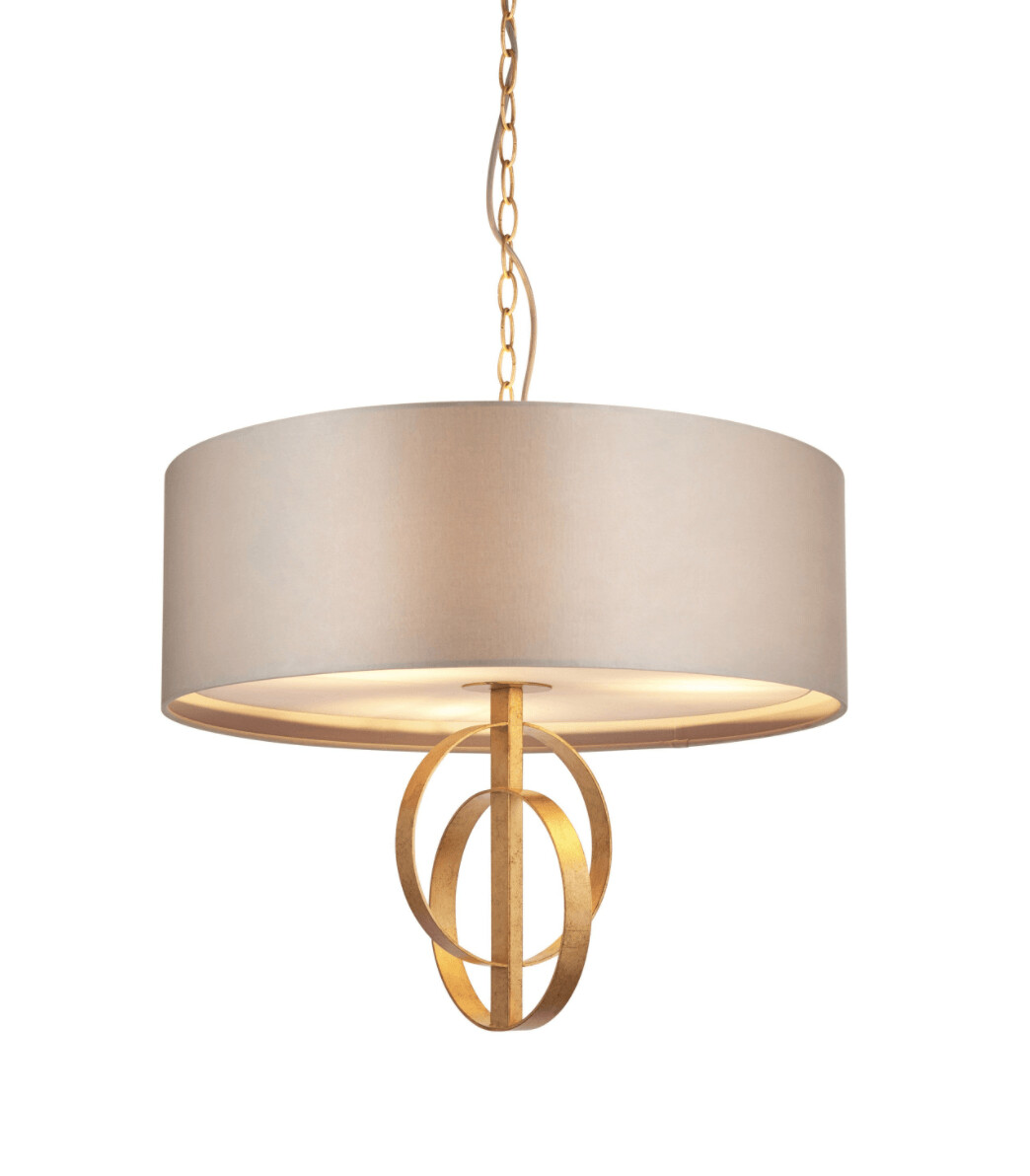 CATELINE 3 PENDANT LIGHT GOLD/MINK
