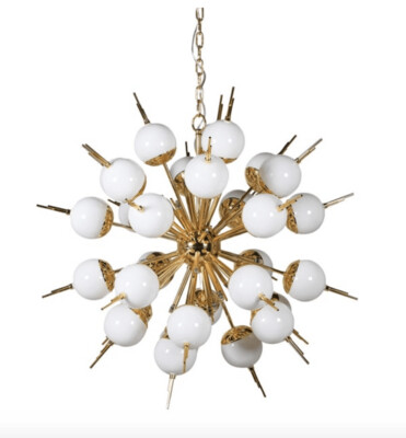 White Sputnik Chandelier
