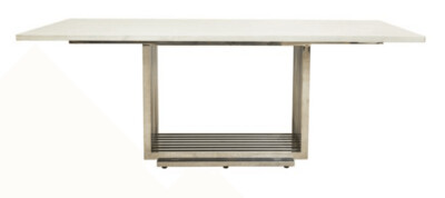 MODA WHITE MARBLE DINING TABLE