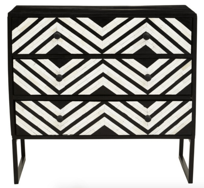 FUSION THREE DRAWER CHEST