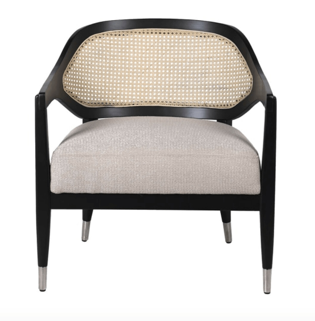 Wood Chair Rattan Back