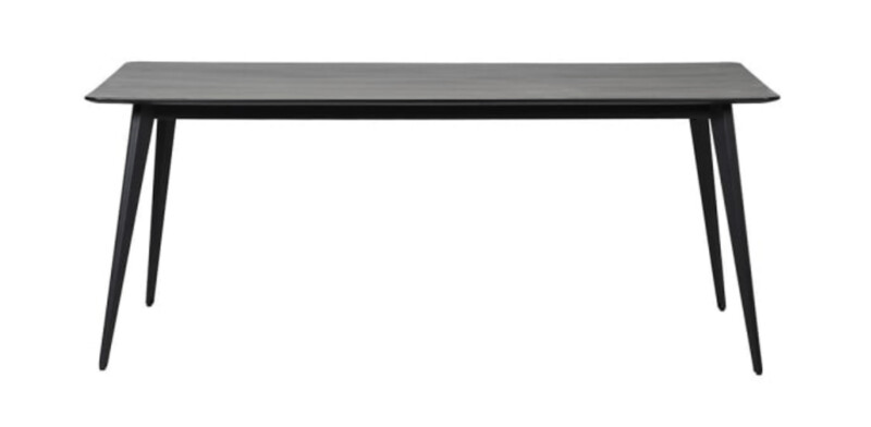 Modern Black Dining Table