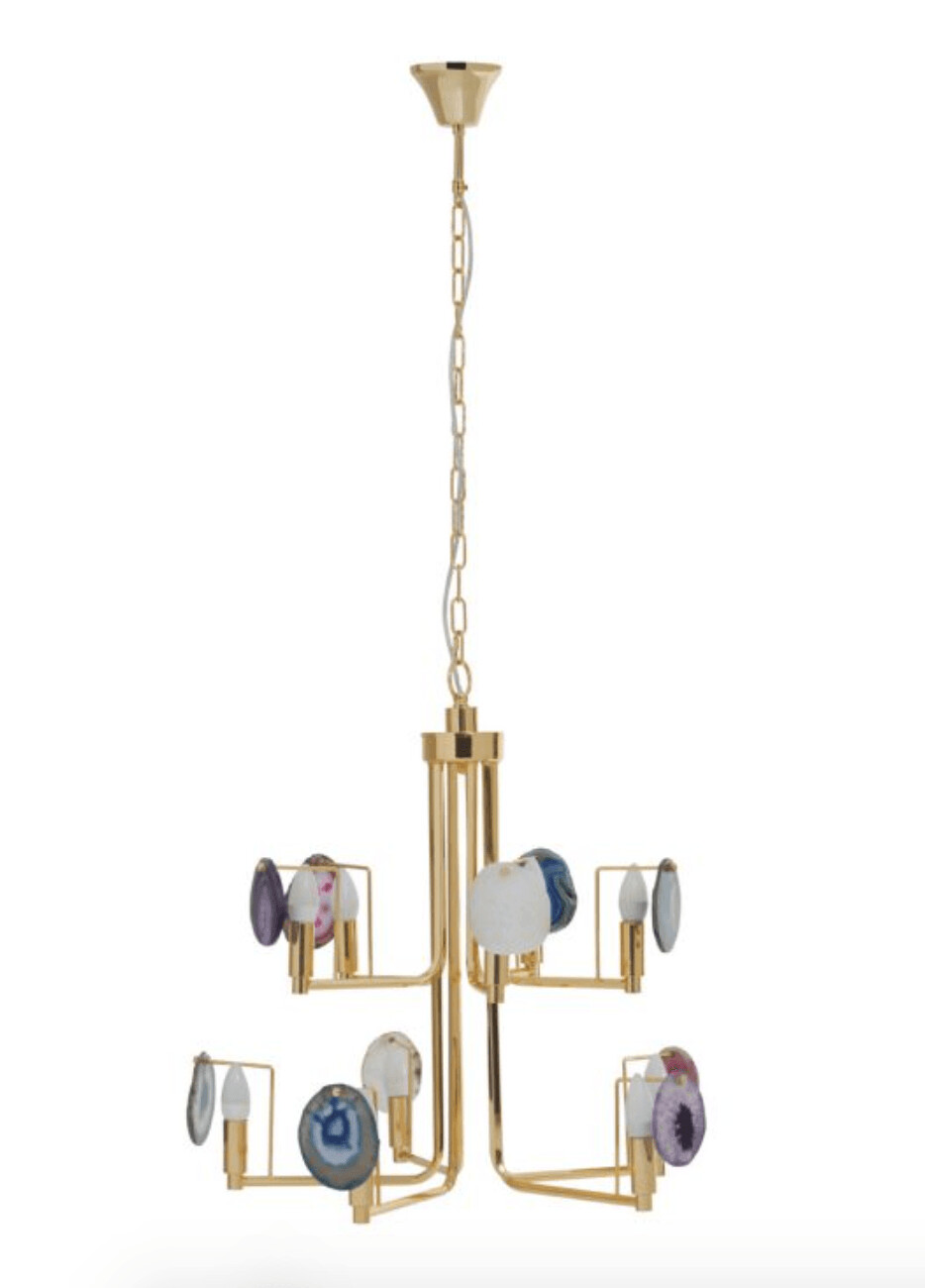 GLAMOUR TEN BULB PENDANT LIGHT