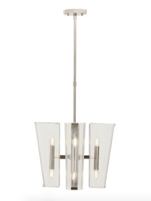 CELESTE NICKEL FINISH PENDANT LIGHT