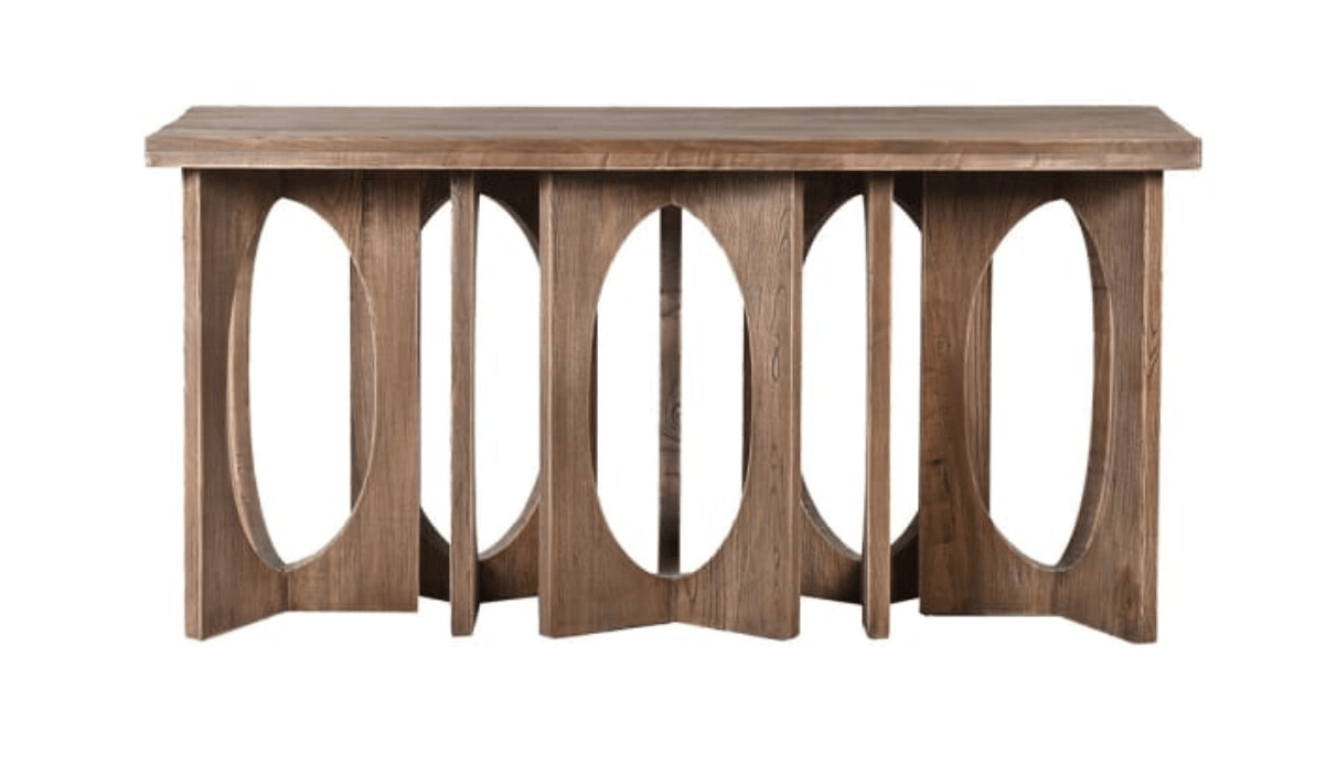 Reclaimed Elm Console Table