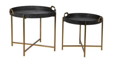 Set of 2 Hicks Tray Tables