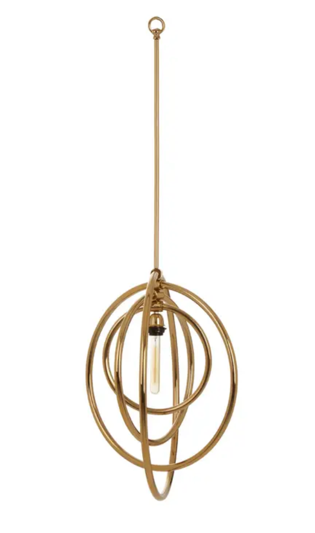 SKYE GOLD FINISH PENDANT LIGHT