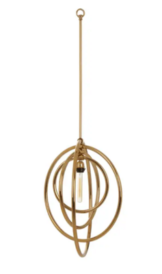 SKYE GOLD FINISH PENDANT LIGHT