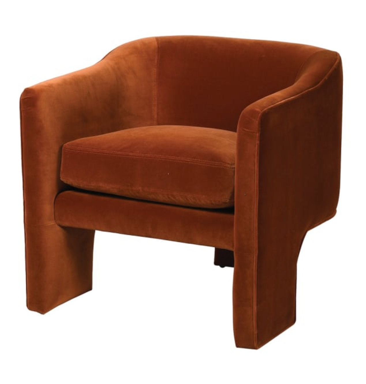 Amber Velvet Effie Chair
