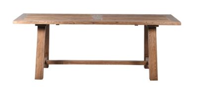 Reclaimed Elm Farmhouse Dining Table