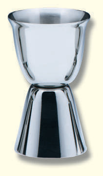 Einzelkelch, Edelstahl,8cm hoch, cupa Ø 5cm Einzelkelch, Edelstahl,8cm hoch, cupa Ø 5cm