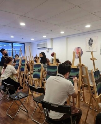 Corporate Painting Session 29th March / 21 pax - SHELL