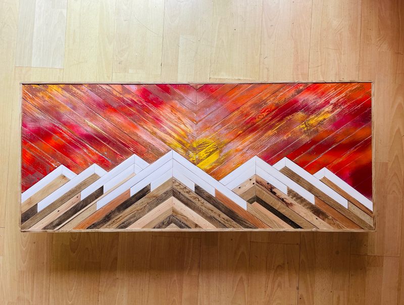 GÓRY wschód /zachód 120 x 50 cm