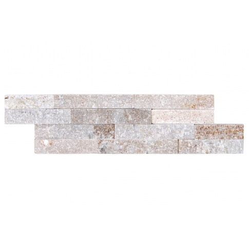 KAMIEŃ ELEWACYJNY 10X35 QUARTZ BROWN (0,39 m2 w opakowaniu)  GAT I