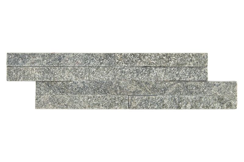 KAMIEŃ ELEWACYJNY QUARTZ GREEN 10x35x0,8-1,5 (0,39 m2 w opakowaniu) GAT I