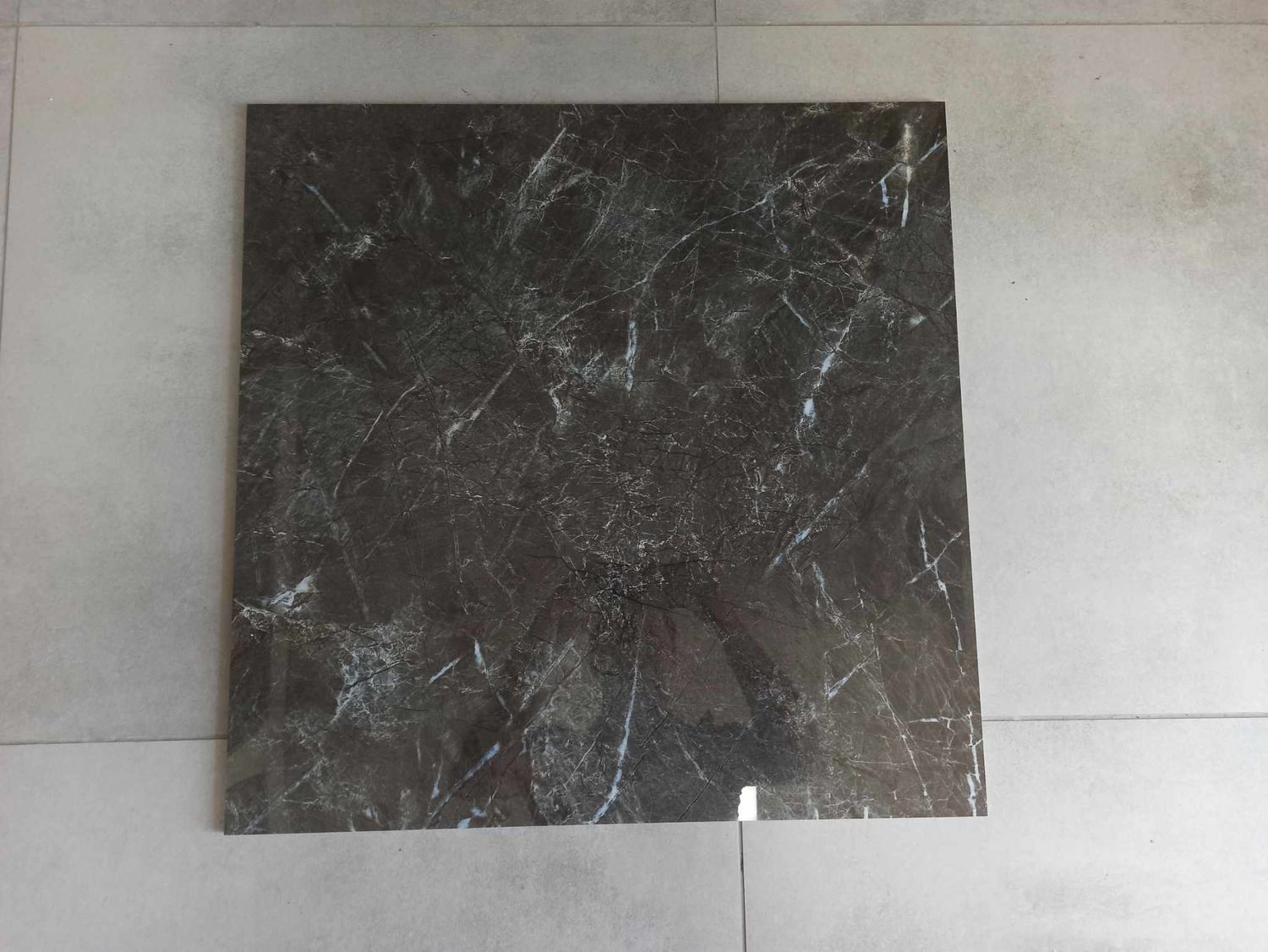 Gres szkliwiony Polerowany 60X60 OLIMPIA NERO rektyfik GAT I