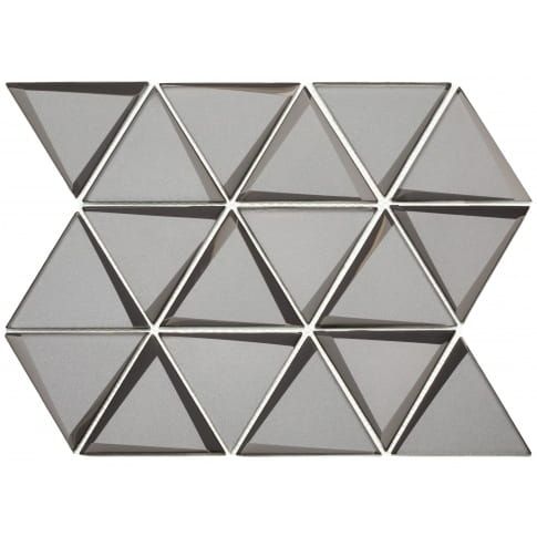 Mozaika 38X28,4 TRIANGLE SILVER GAT I