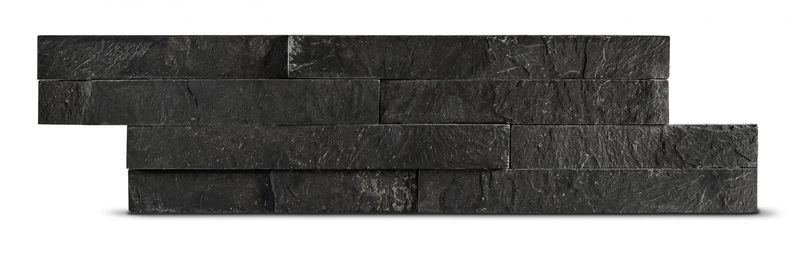 KAMIEŃ ELEWACYJNY 10X35 SLATE BLACK (0,42M2 w opakowaniu)  GAT I