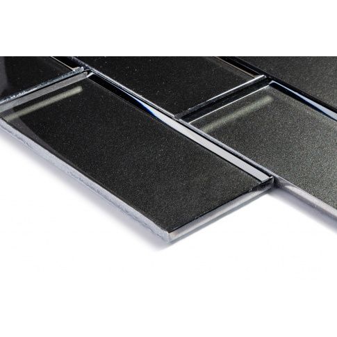 Mozaika 29.8X29.8 METRO BIG BLACK GAT I