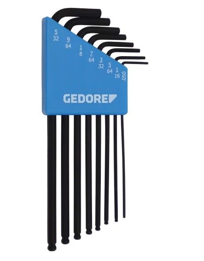 IMPERIAL - ALLEN K/SET IMP B/P 3/64&quot; - 5/32&quot; - GEDORE