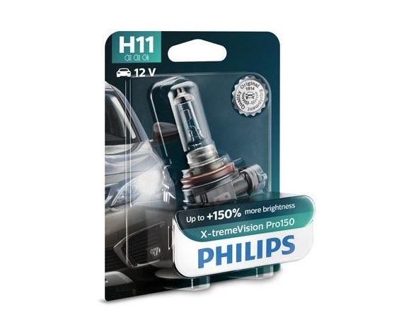 PHILIPS LED H11 X-treme Vision Pro150 12V EACH, 00551928