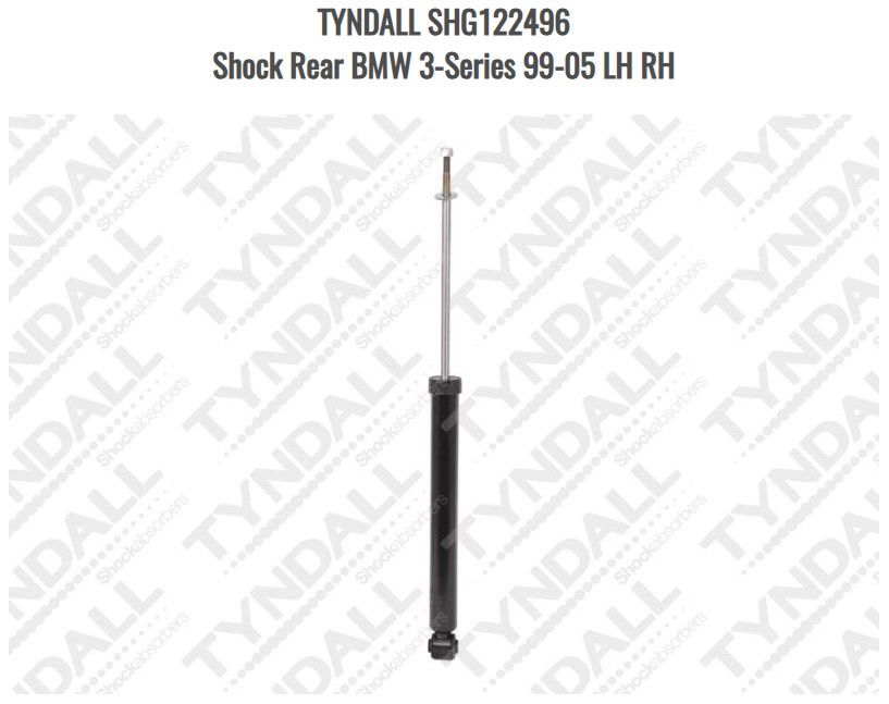BMW 3-SERIES REAR SHOCK