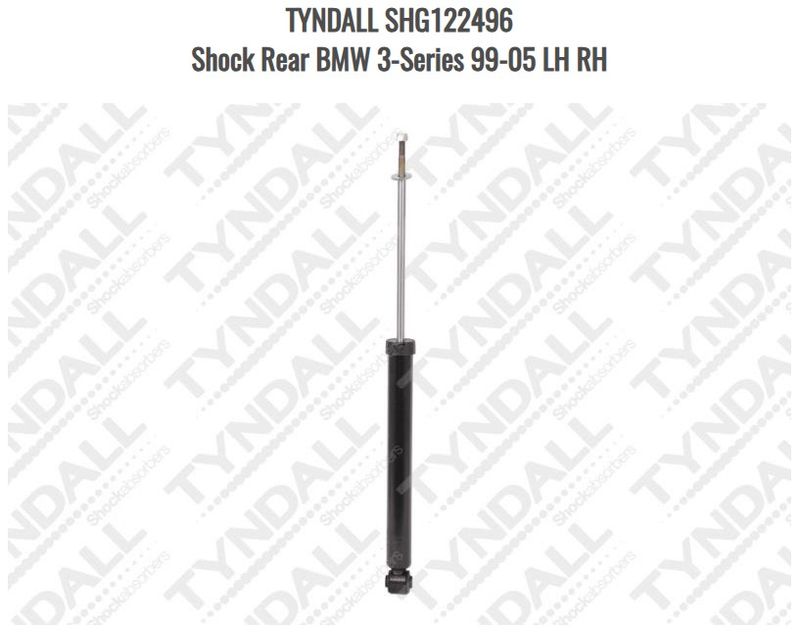 BMW 3-SERIES REAR SHOCK
