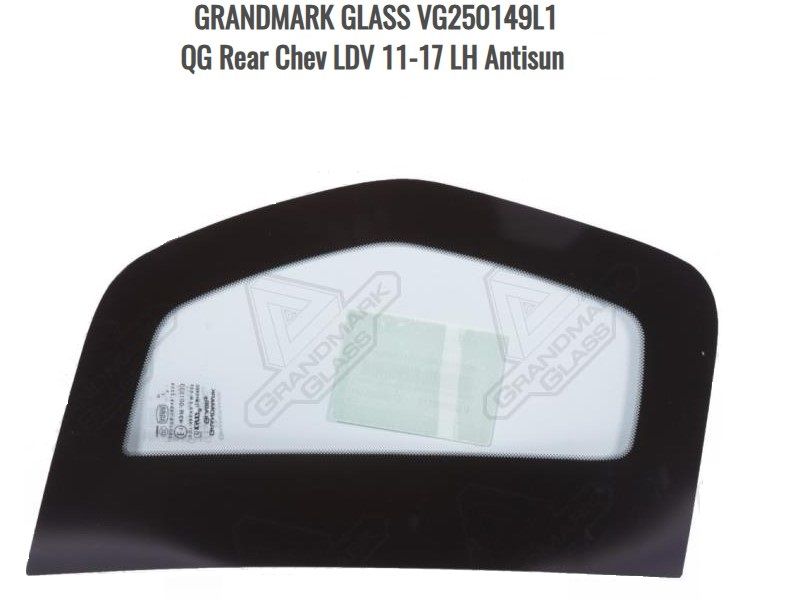 CHEV REAR SIDE WINDOW LH