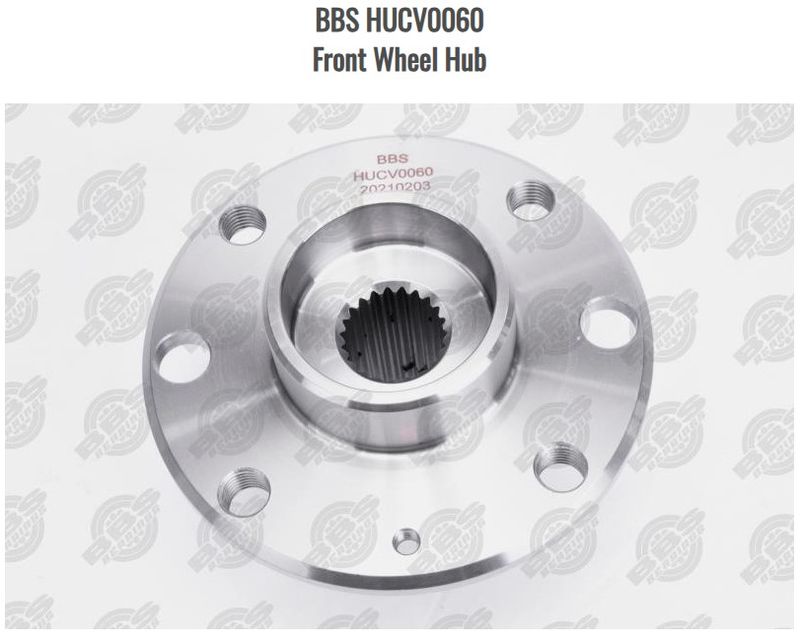 CHEV UTILITY FRONT WHEEL HUB HUCV0060