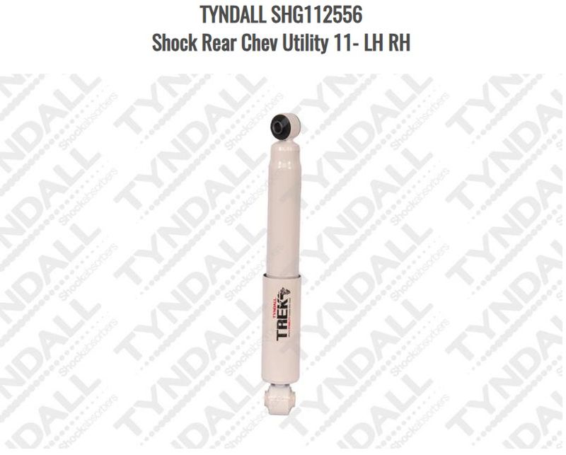 Shock Rear Chev Utility 11- LH RH