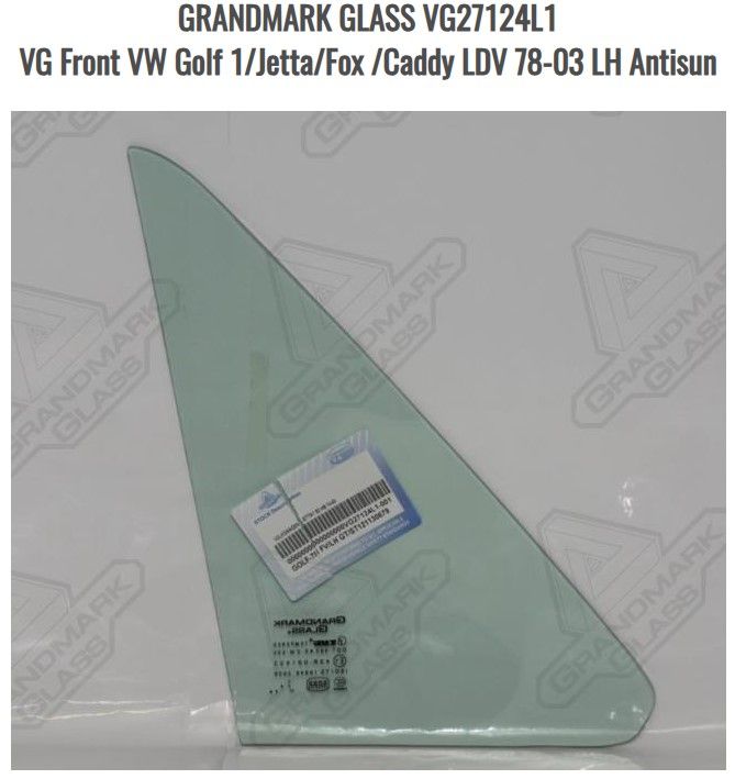 Front LH VW Golf 1/Jetta/Fox /Caddy LDV 78-03 Anti-sun