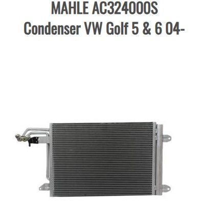 Condenser VW Golf 5 &amp; 6 04-