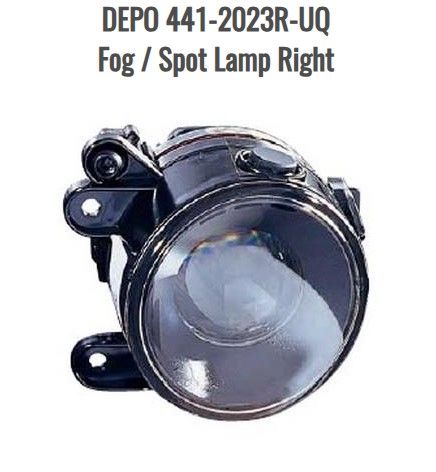Fog / Spot Lamp Right GOLF 5