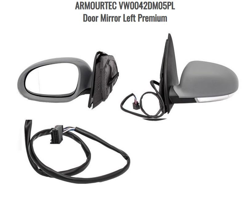 Door Mirror Left Premium Golf 5