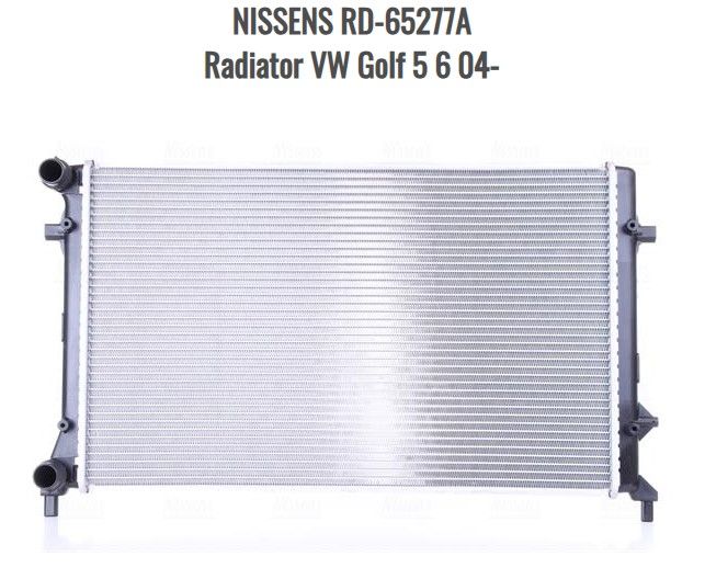 Radiator VW Golf 5 6 04-