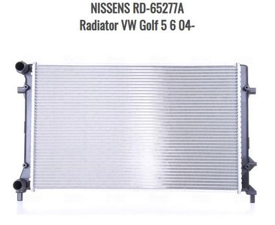 Radiator VW Golf 5 6 04-