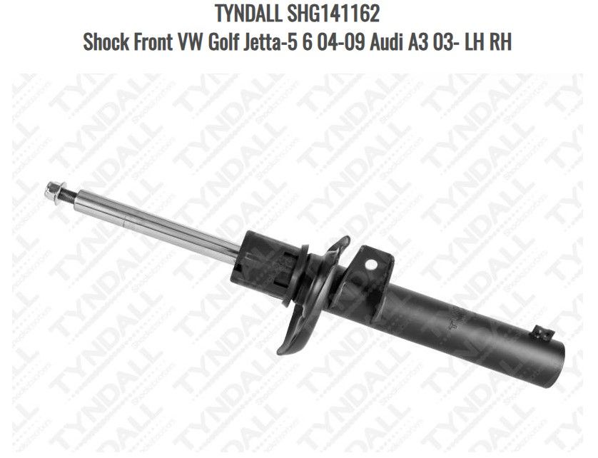 Shock Front VW Golf Jetta-5 6 04-09 Audi A3 03- LH RH