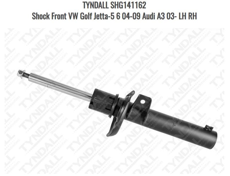 Shock Front VW Golf Jetta-5 6 04-09 Audi A3 03- LH RH