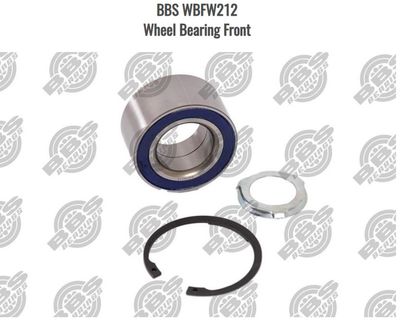 BMW E30 Wheel Bearing Front -BBS -WBFW212