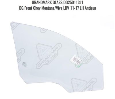 CHEV UTILITY LH DOOR WINDOW - GRANDMARK -DG250113L1