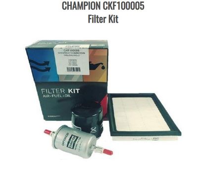 CHEV UTILITY FILTER KIT 1.4 -CHAMPION -CKF100005